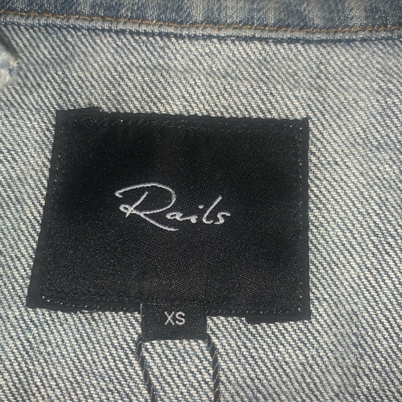 Rails Embroidered Jean Jacket - Picture 3 of 4